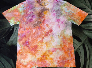 Psychedelic Oganic Cotton/ Hemp T-shirt 